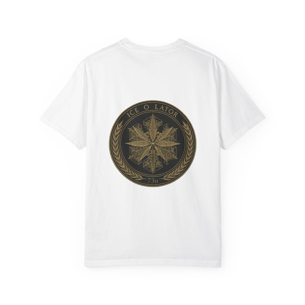 Compass Rose Emblem T-Shirt | Nautical Star Seal, Vintage Badge Style