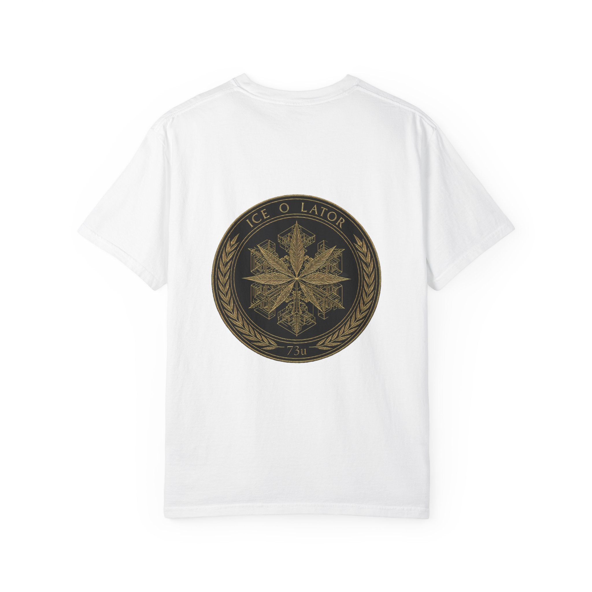 Compass Rose Emblem T-Shirt | Nautical Star Seal, Vintage Badge Style