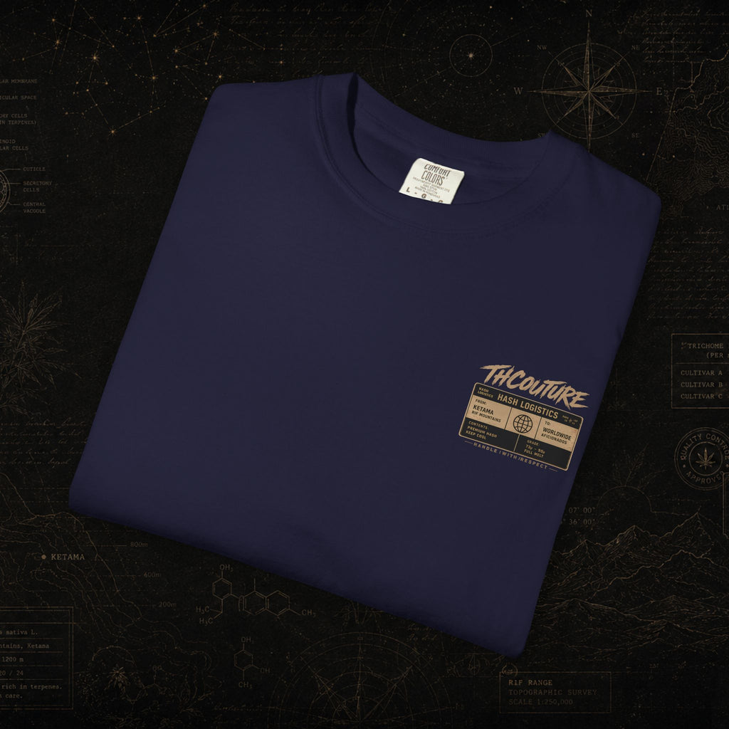 Passport RIF Graphic T-Shirt — Vintage Travel Pocket Print