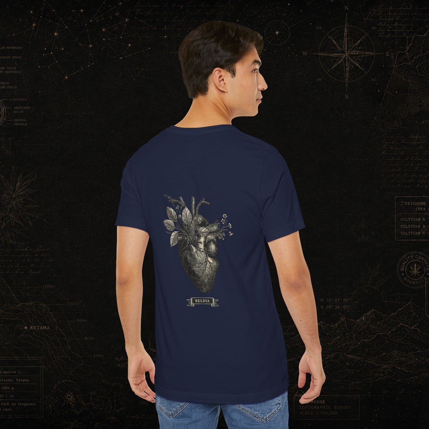 T-Shirt Cœur Anatomique
