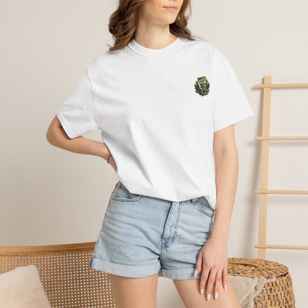 Compass Rose Emblem T-Shirt | Nautical Star Seal, Vintage Badge Style