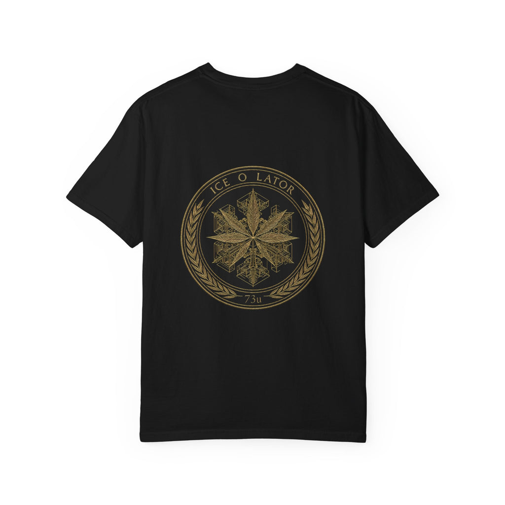 Compass Rose Emblem T-Shirt | Nautical Star Seal, Vintage Badge Style