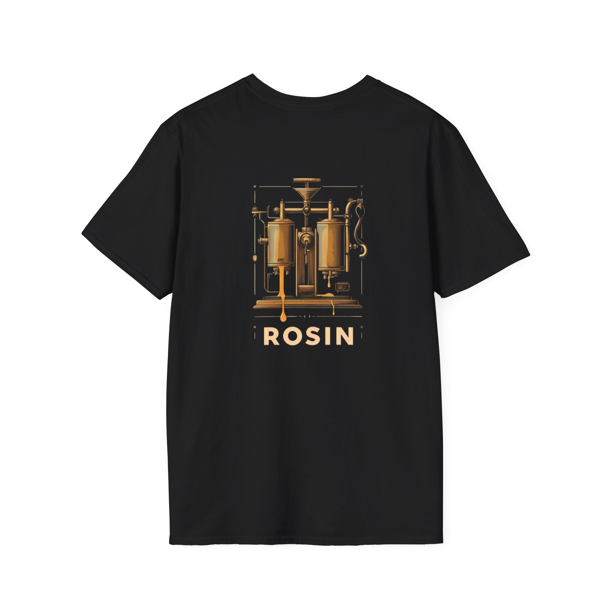 Mini Camo Drip T-Shirt — Small Chest Camouflage Graphic Tee