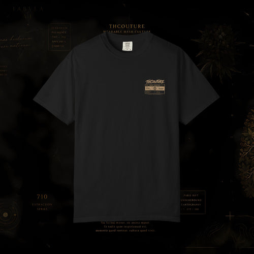 Herbal Tarot T-Shirt — 'Do Not' Mystic Cannabis Leaf Graphic Tee