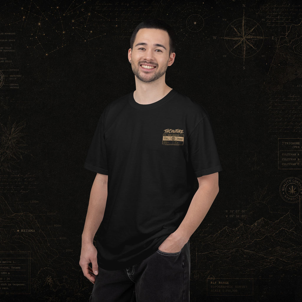 Passport RIF Graphic T-Shirt — Vintage Travel Pocket Print