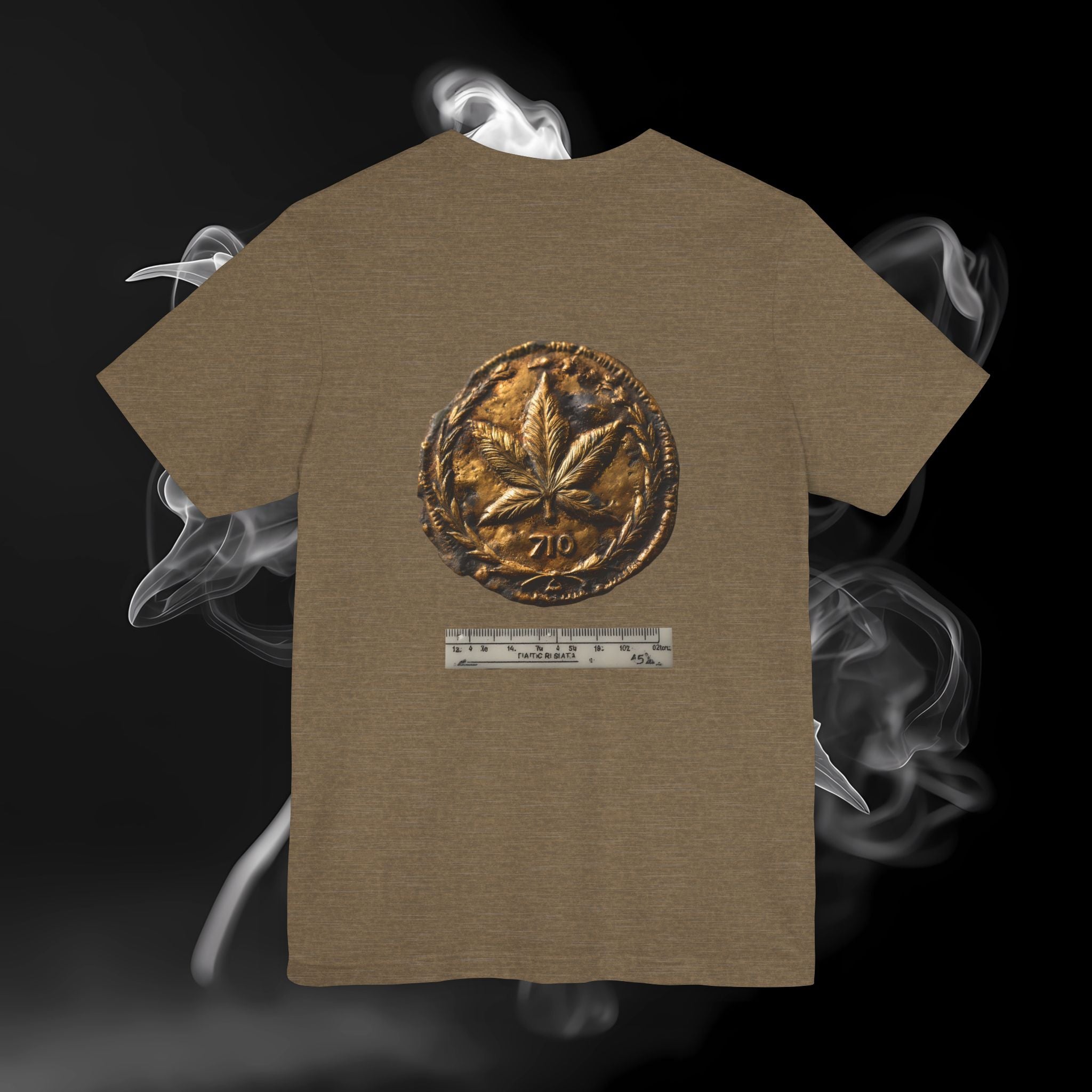 T-Shirt — Scenic Mountain Silhouette Tee (Back Print)