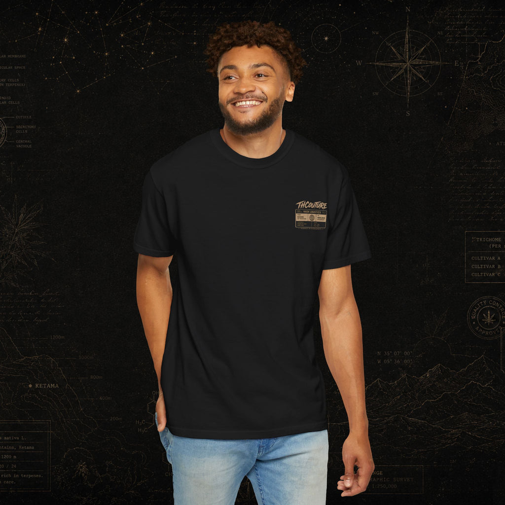 Passport RIF Graphic T-Shirt — Vintage Travel Pocket Print