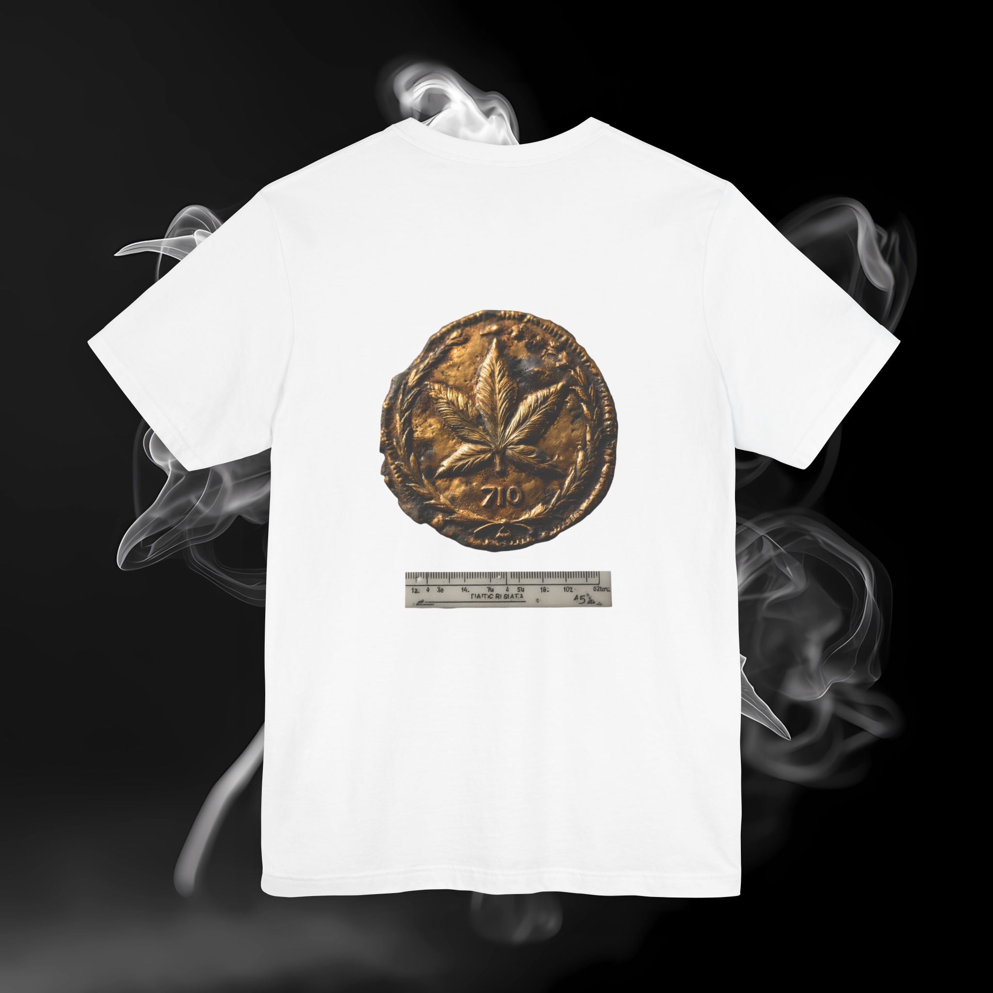 T-Shirt — Scenic Mountain Silhouette Tee (Back Print)