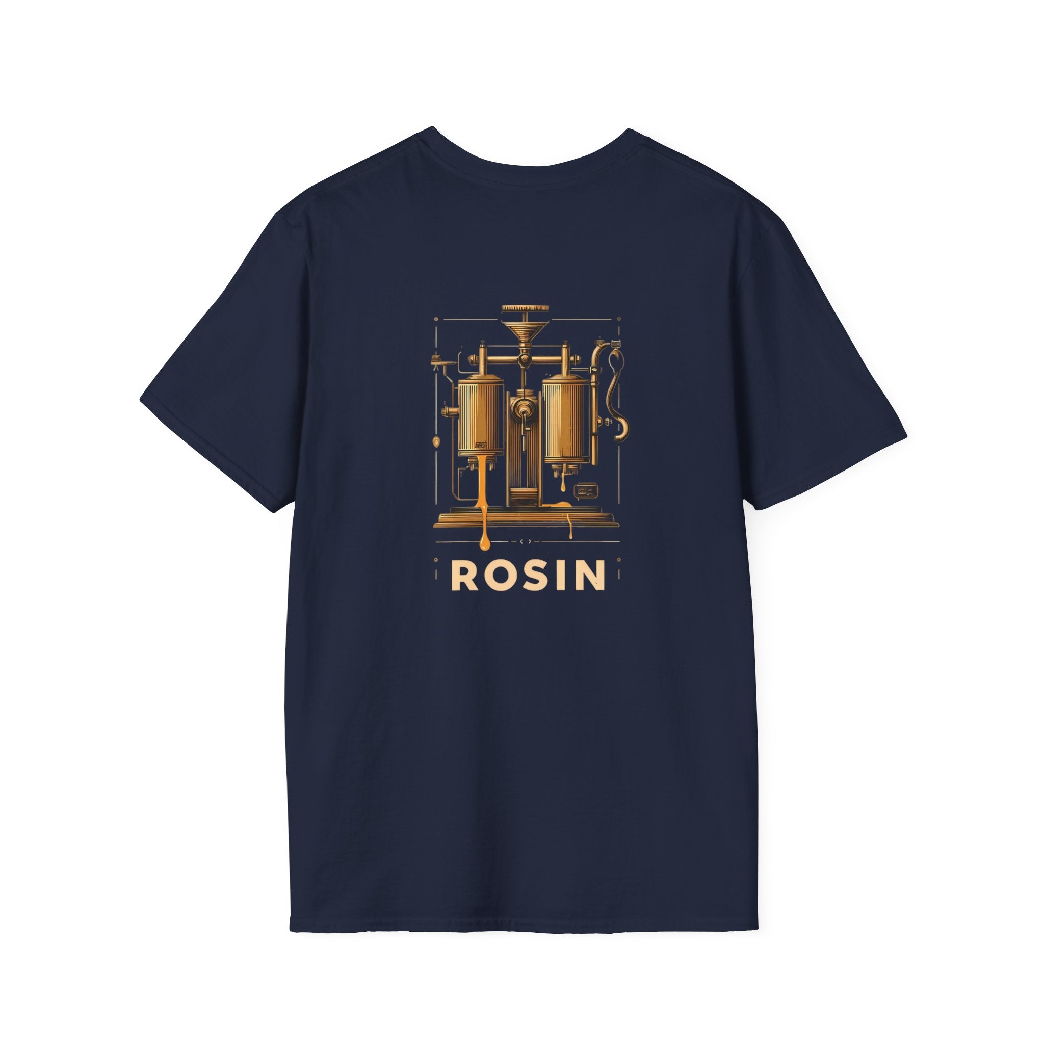 Mini Camo Drip T-Shirt — Small Chest Camouflage Graphic Tee