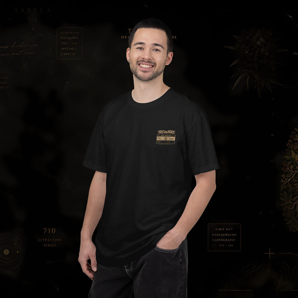 Herbal Tarot T-Shirt — 'Do Not' Mystic Cannabis Leaf Graphic Tee
