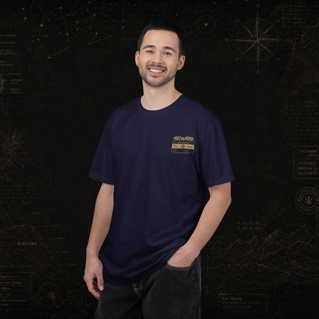 Passport RIF Graphic T-Shirt — Vintage Travel Pocket Print