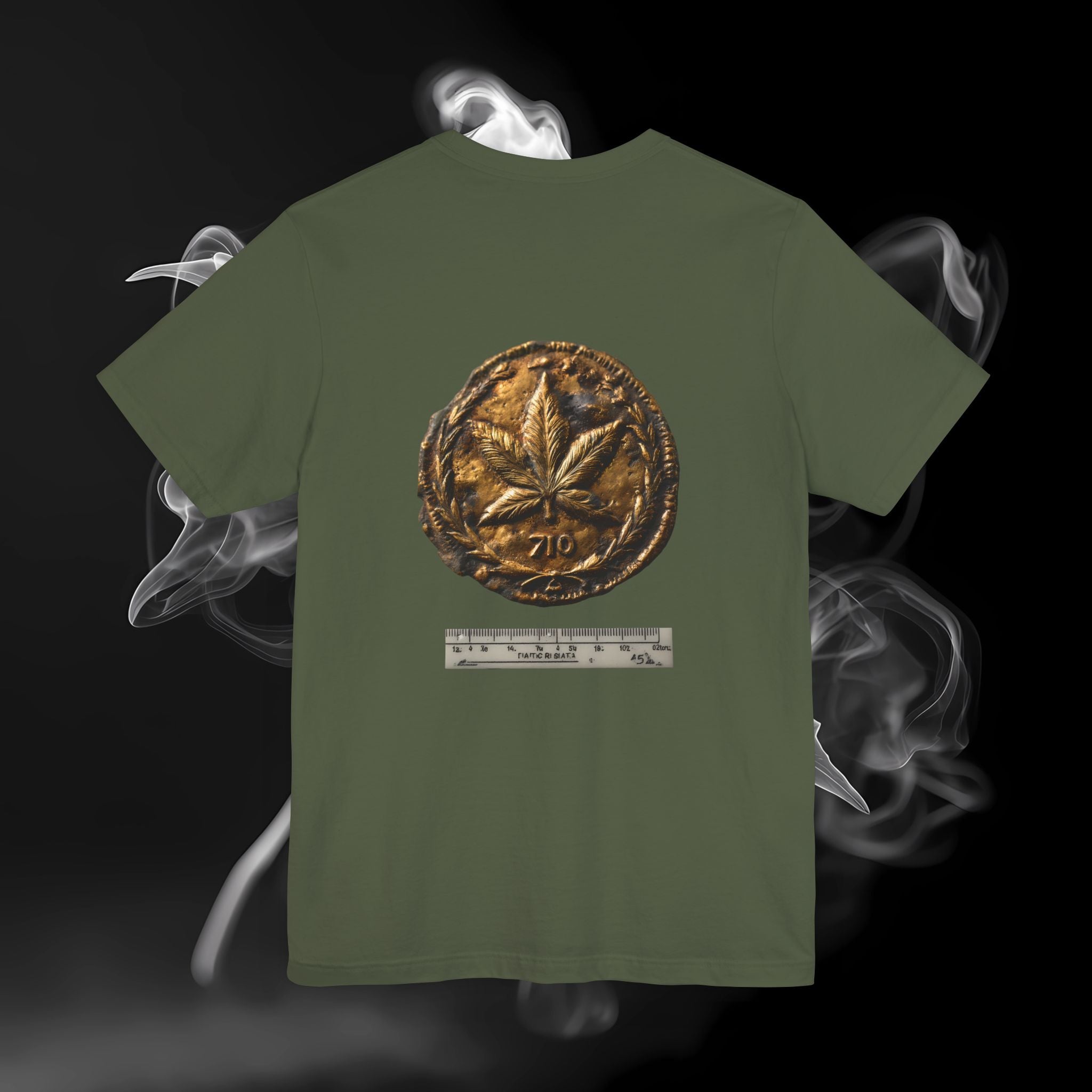 T-Shirt — Scenic Mountain Silhouette Tee (Back Print)