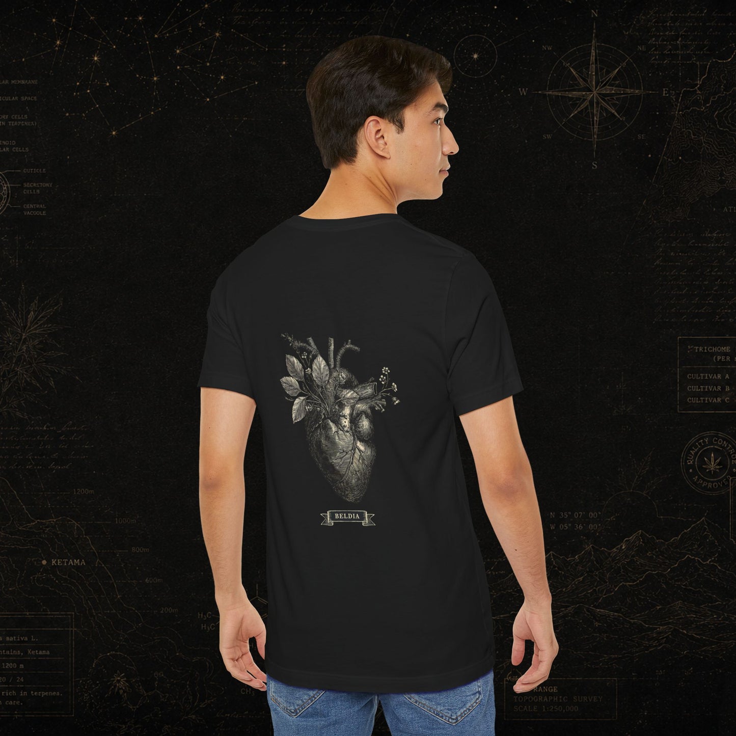 T-Shirt Cœur Anatomique