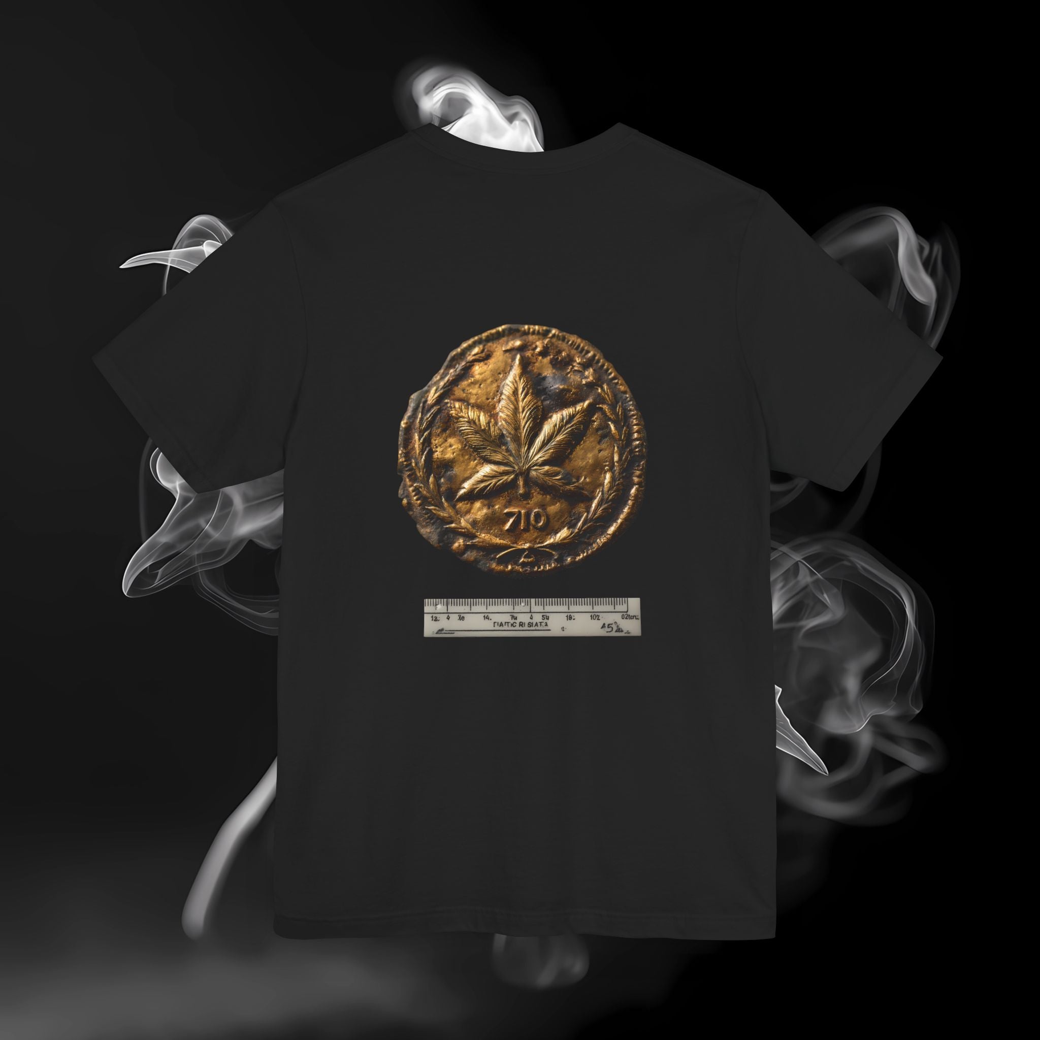 T-Shirt — Scenic Mountain Silhouette Tee (Back Print)